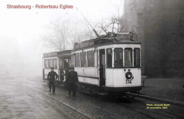 Quand le tramway de la Robertsau allait jusqu’à Ste Anne