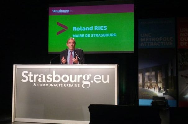 Roland Ries donne le départ des élections municipales