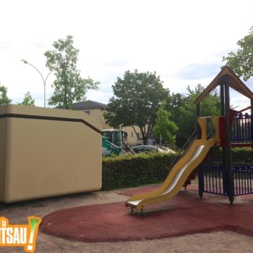 Parc de l'Escale : les graffitis ne sont plus !