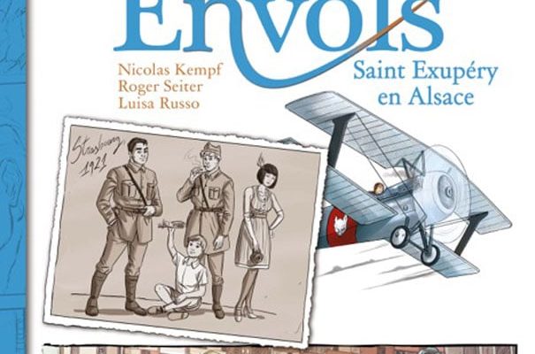 Envols, une BD sur Saint-Exupéry co-écrite par un robertsauvien