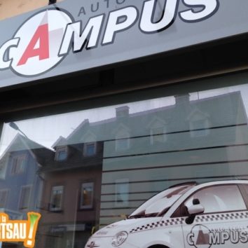 Auto-école Campus : la clef sous la porte