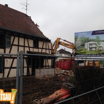 Une maison alsacienne fait place à un Hémicycle !