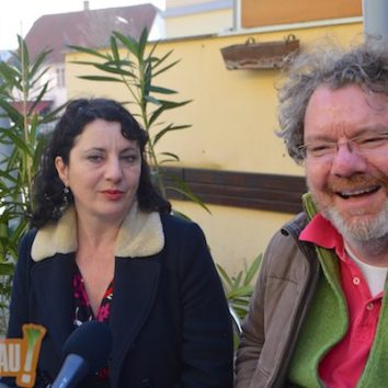 Lucie D’Apote et Pierre Schweitzer apportent leur soutien à Christel Kohler et Alain Fontanel