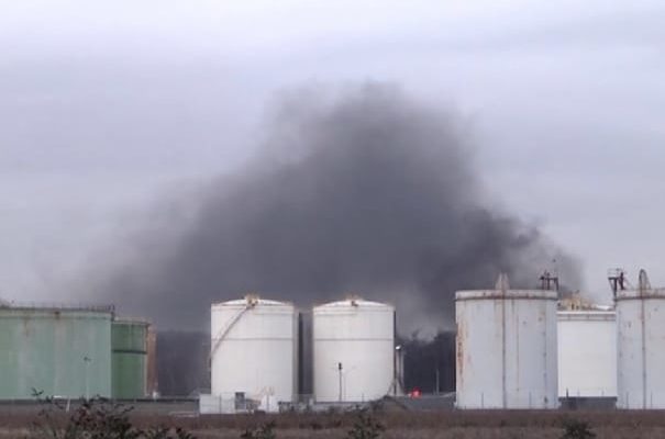 Incendie au Port aux pétroles