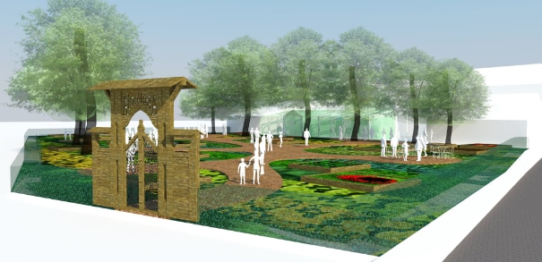 Un jardin participatif et culturel à l’entrée de la Robertsau.
