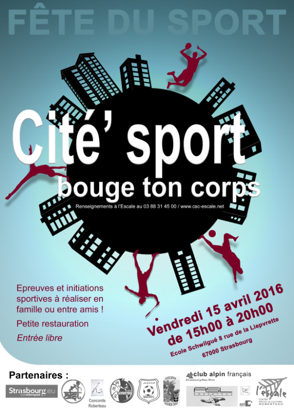 Affiche Fête du Sport 2016