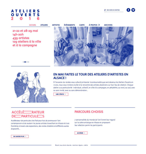 Ateliers Ouverts 2016