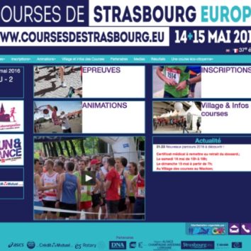 Courses de Strasbourg 2016, SIG et Tennis : attention à la circulation