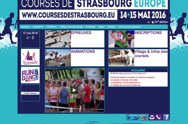 Courses de Strasbourg 2016, SIG et Tennis : attention à la circulation
