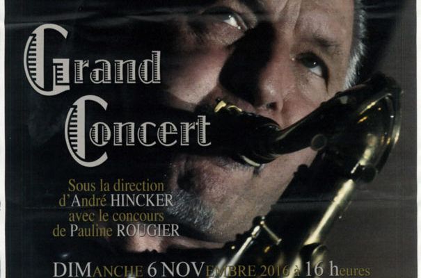 Grand concert 2016 de l’Harmonie Cæcilia le 6 novembre