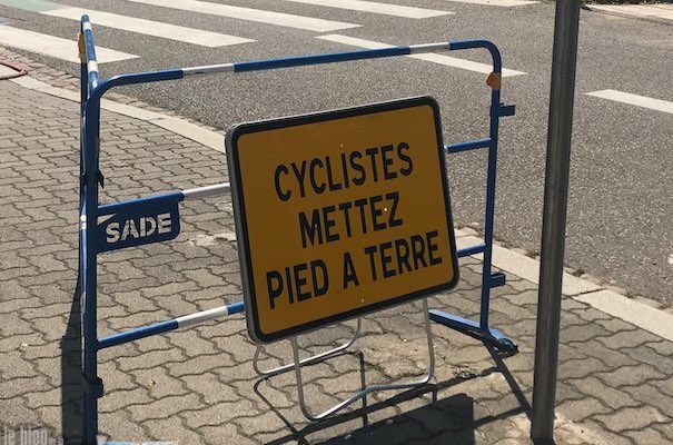 Travaux : comme toujours à Strasbourg, les vélos sont les dindons de la farce !