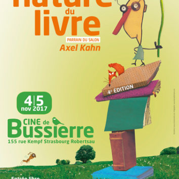 Salon de la nature du livre 4e édition au CINE de Bussierre les 4 et 5 novembre