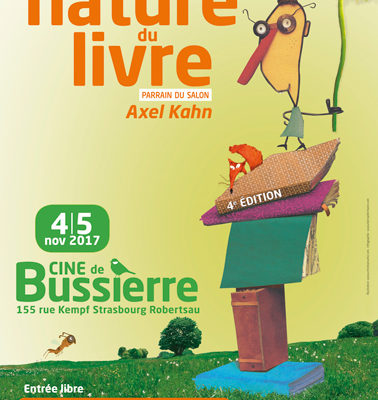 Salon de la nature du livre 4e édition au CINE de Bussierre les 4 et 5 novembre