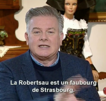 On a parlé de la Robertsau dimanche sur France 3 Alsace