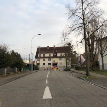 Travaux rue Hechner