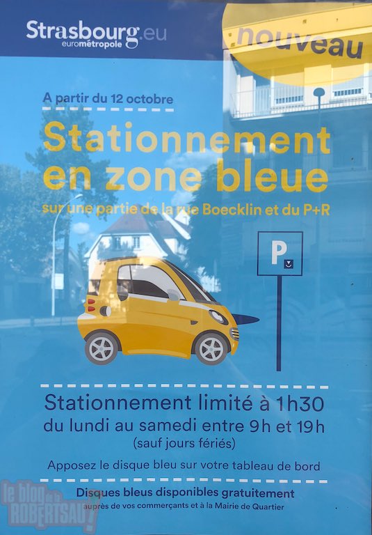 Le stationnement en zone bleue à Angoulême