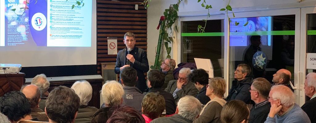 Franc succès pour la réunion publique de Bruno Studer à la Robertsau