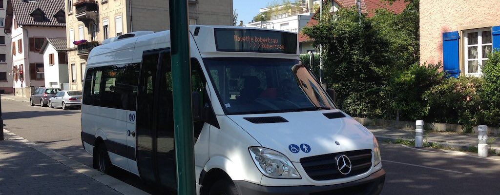 Une pétition pour le maintien de la navette à la Robertsau