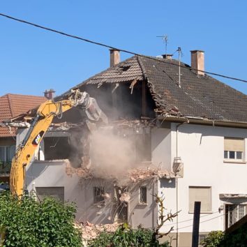 Rue de la Thur : ça démolit