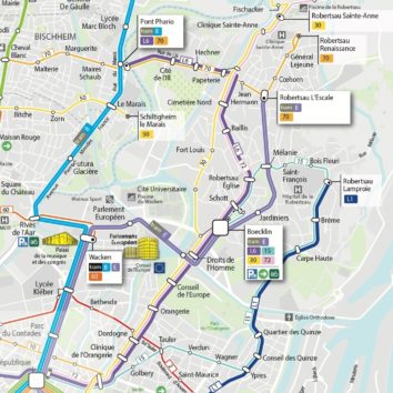 Tram E et nouveau réseau bus : mise en service le 17 juin à la Robertsau