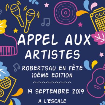 Appel aux artistes : Robertsau en Fête 2019