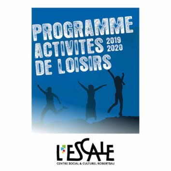Activités de Loisirs 2019-2020 à l'Escale