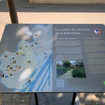 Sentier du souvenir de la Robertsau