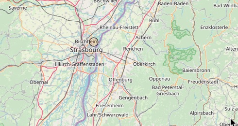 La terre a tremblé à la Robertsau