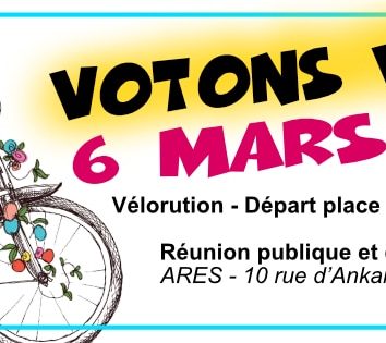 Vélo et municipales : le débat de Vélorution Strasbourg