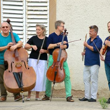 Concert en plein air avec The Strasbuskers