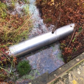 Pollution pont du Grand Beltzwoerth : une origine intentionnelle