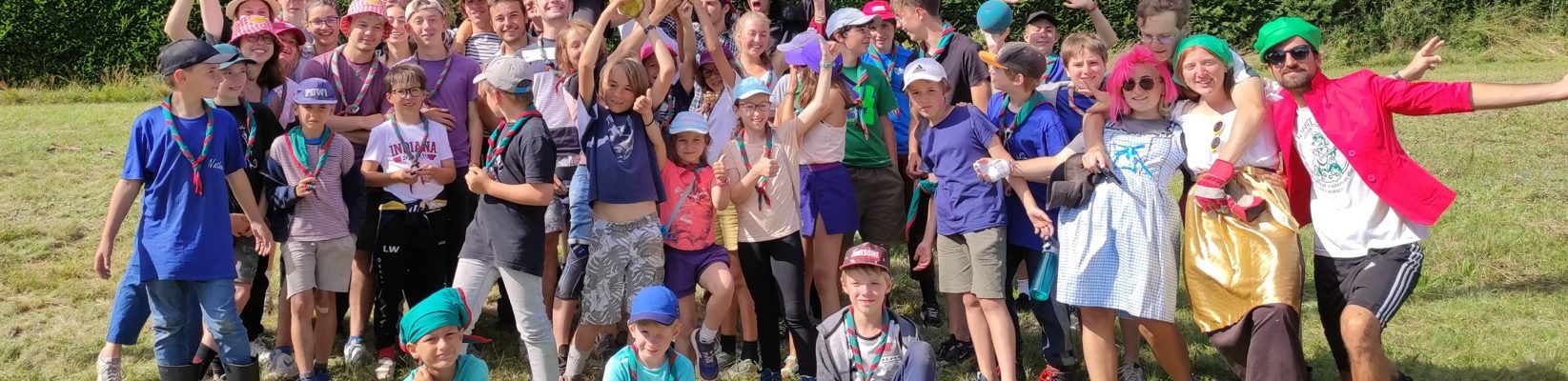 Scouts de la Robertsau : un camp groupé d’été à Plaine