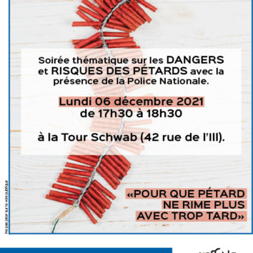 Soirée de prévention sur les dangers et risques des pétards à l'Escale