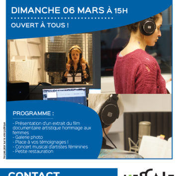 Voix féminines à l'Escale le dimanche 06 mars 2022