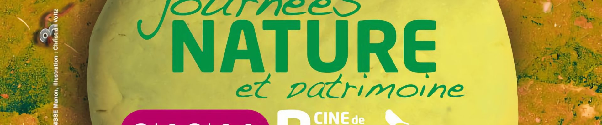 Journées nature et patrimoine au CINE de Bussierre du 9 au 11 septembre 2022