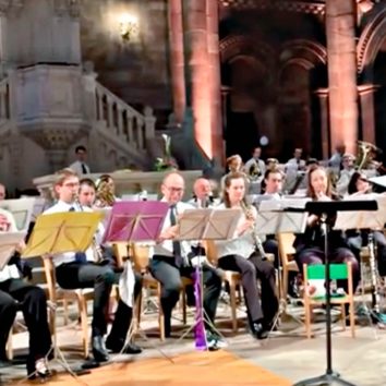 Concert de l’Harmonie Cæcilia 1880 le 31 mai 2024 en l'église du Temple Neuf