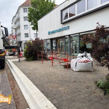Un abribus rue du docteur Freysz