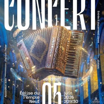 Concert de l'Harmonie Caecilia Robertsau le 5 juin 2026 au Temple Neuf