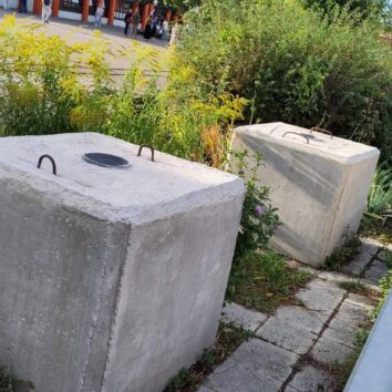 Mais où est passé le panneau d'annonce des travaux de l'école de la Robertsau ?